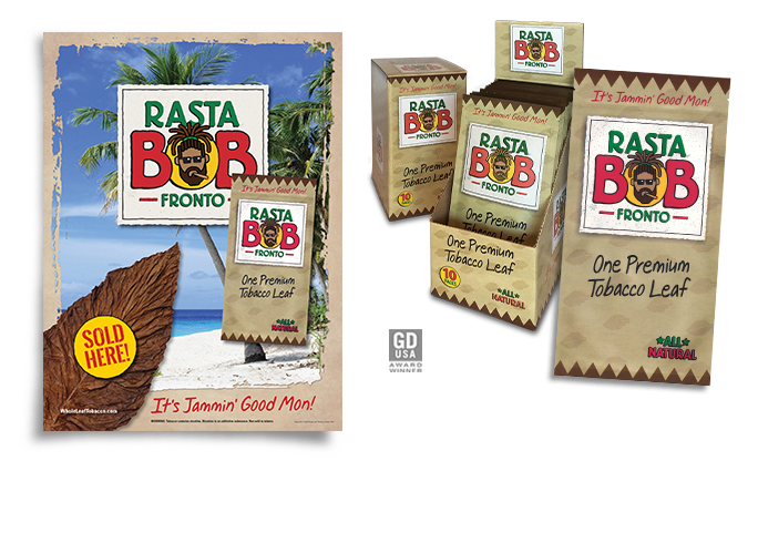 Rasta Bob Fronto Packaging